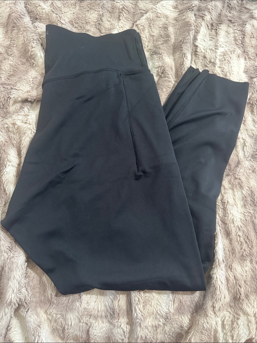 PINK Victoria's Secret Relay High-Waist Black Leggings